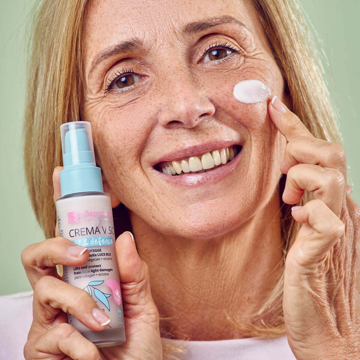 Crema viso antiage Lift & Defence - Effetto Lifting e Protezione Luce Blu