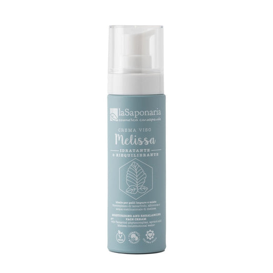 Crema viso idratante Melissa per Pelli Miste e Impure