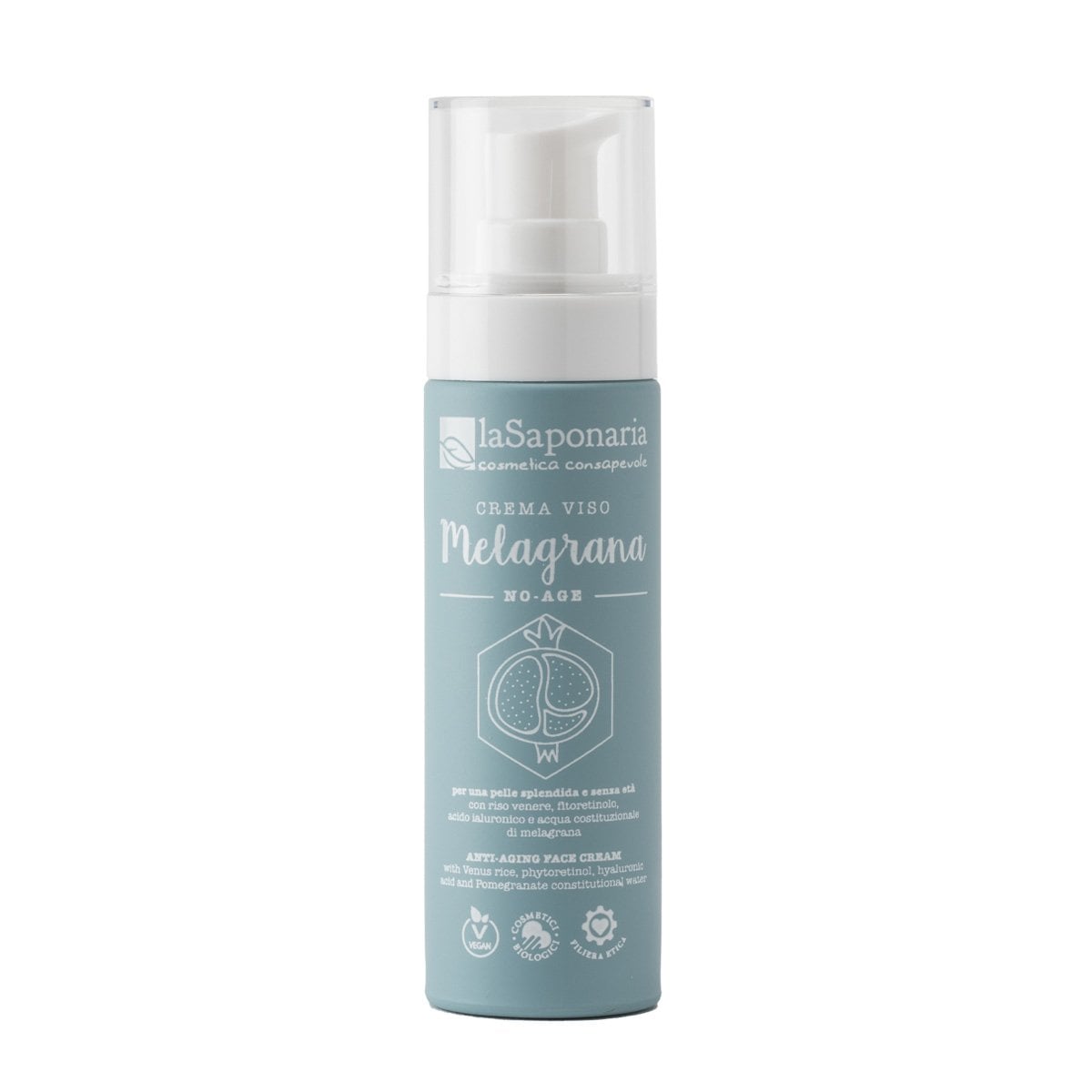 Crema viso no-age Melagrana - Antirughe e Nutriente Bio