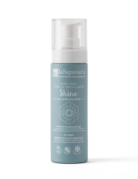 Idro-gel viso illuminante shine - Idro-gel viso Idratante e Tonificante