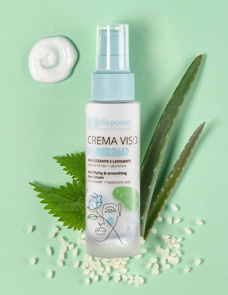 Crema viso Stay Matte - Opacizzante e Primer Bio