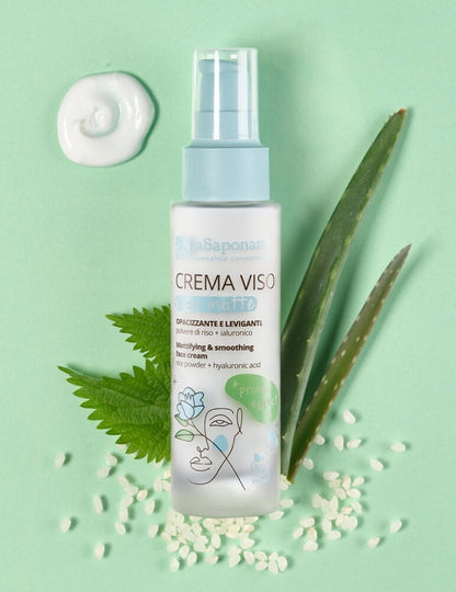 Crema viso Stay Matte - Opacizzante e Primer Bio