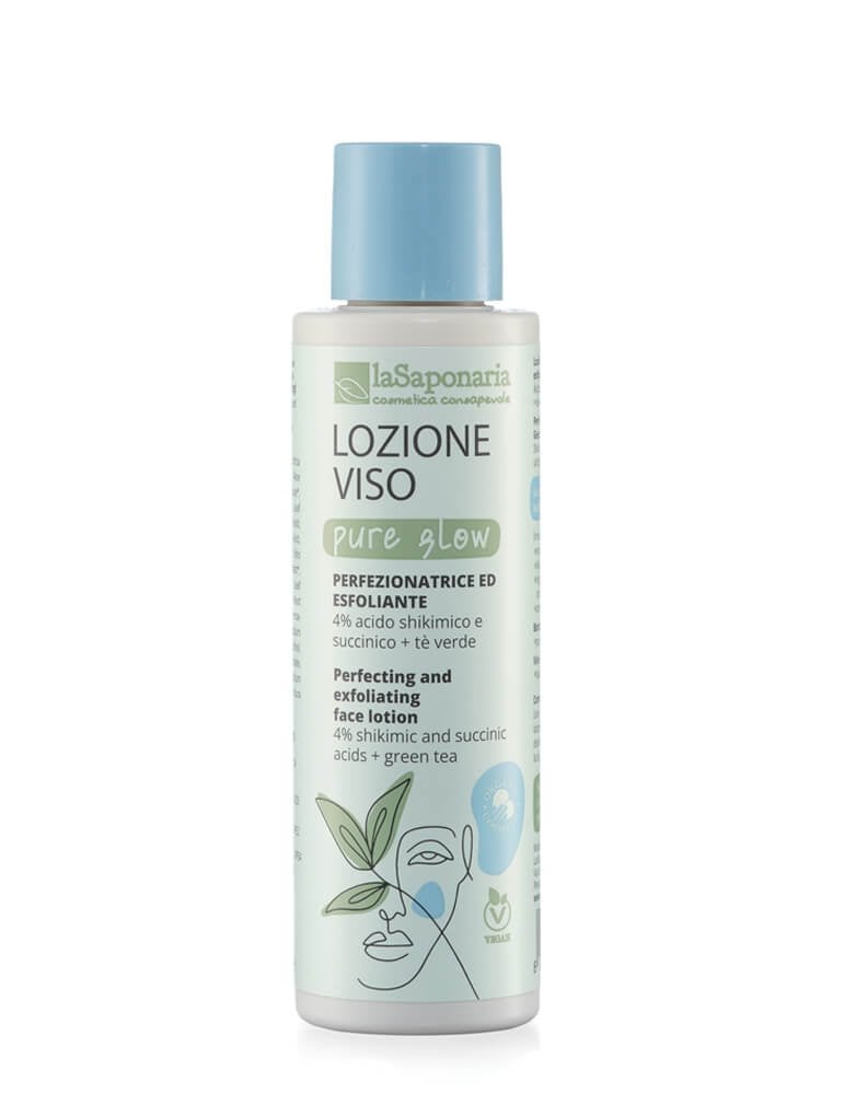 Pure Glow - Tonico Esfoliante Delicato Viso Luminoso