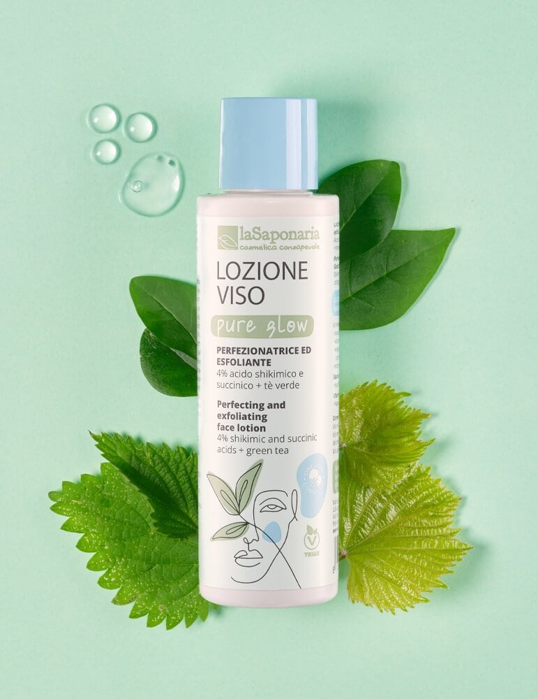 Pure Glow - Tonico Esfoliante Delicato Viso Luminoso