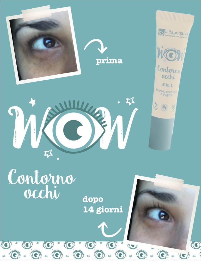 Crema Contorno Occhi 3 in 1 Liftante Antiage WOW - Borse, Rughe, Occhiaie