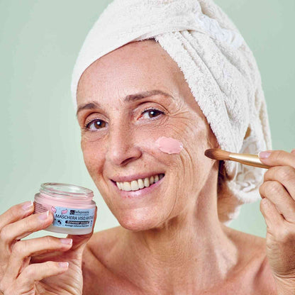 Forever Young Maschera Viso Anti-Age Illuminante