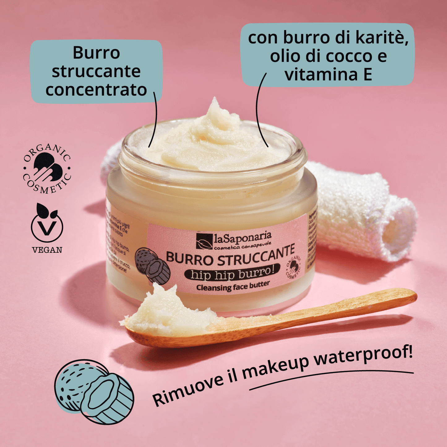 Hip Hip Burro! Burro Struccante Concentrato Nutriente