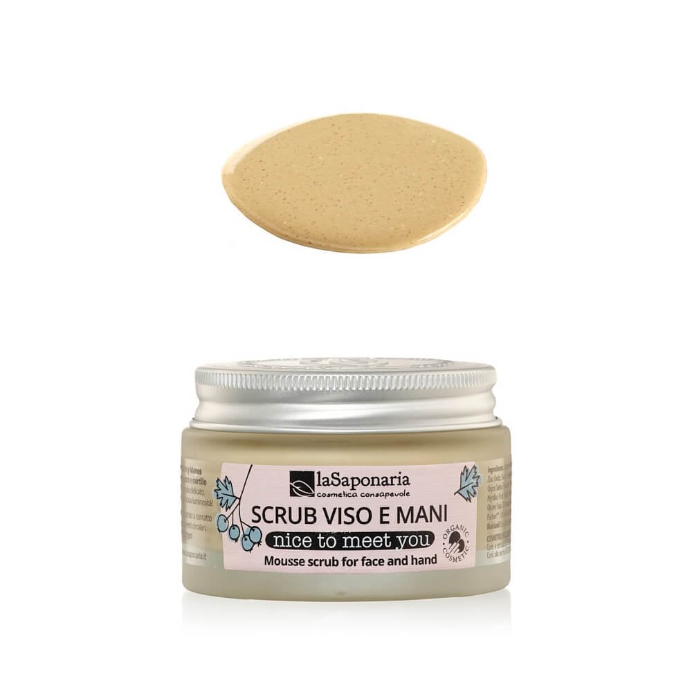 Nice to meet you - Scrub Mousse Viso&Mani Esfoliante Luminoso
