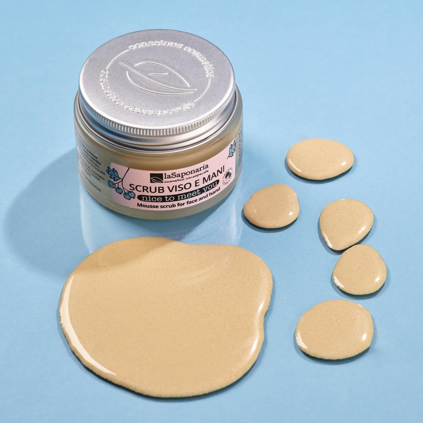 Nice to meet you - Scrub Mousse Viso&Mani Esfoliante Luminoso