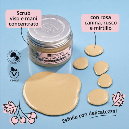 Nice to meet you - Scrub Mousse Viso&Mani Esfoliante Luminoso