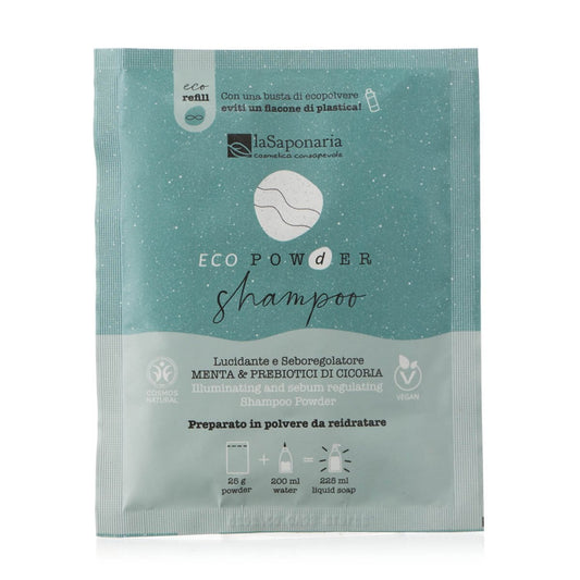 Shampoo in Polvere Lucidante e Seboregolatore Tea Tree e Prebiotici