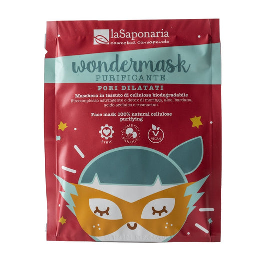 Wondermask - Maschera Viso Purificante e Riequilibrante
