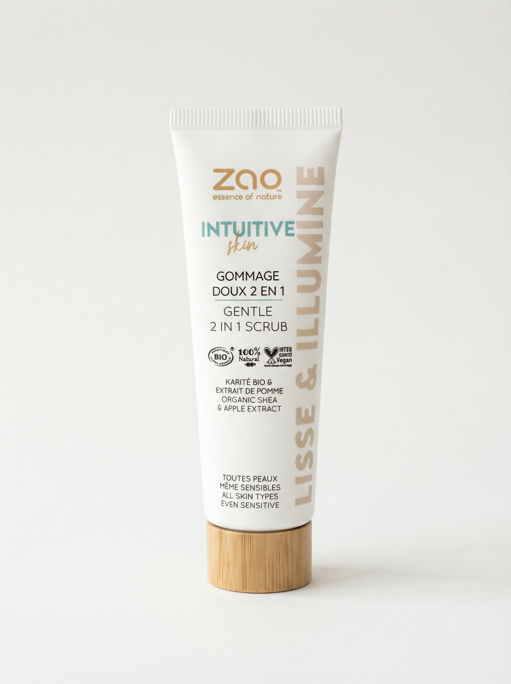Scrub Delicato 2 in 1 by Zao Makeup — product photo on white background
