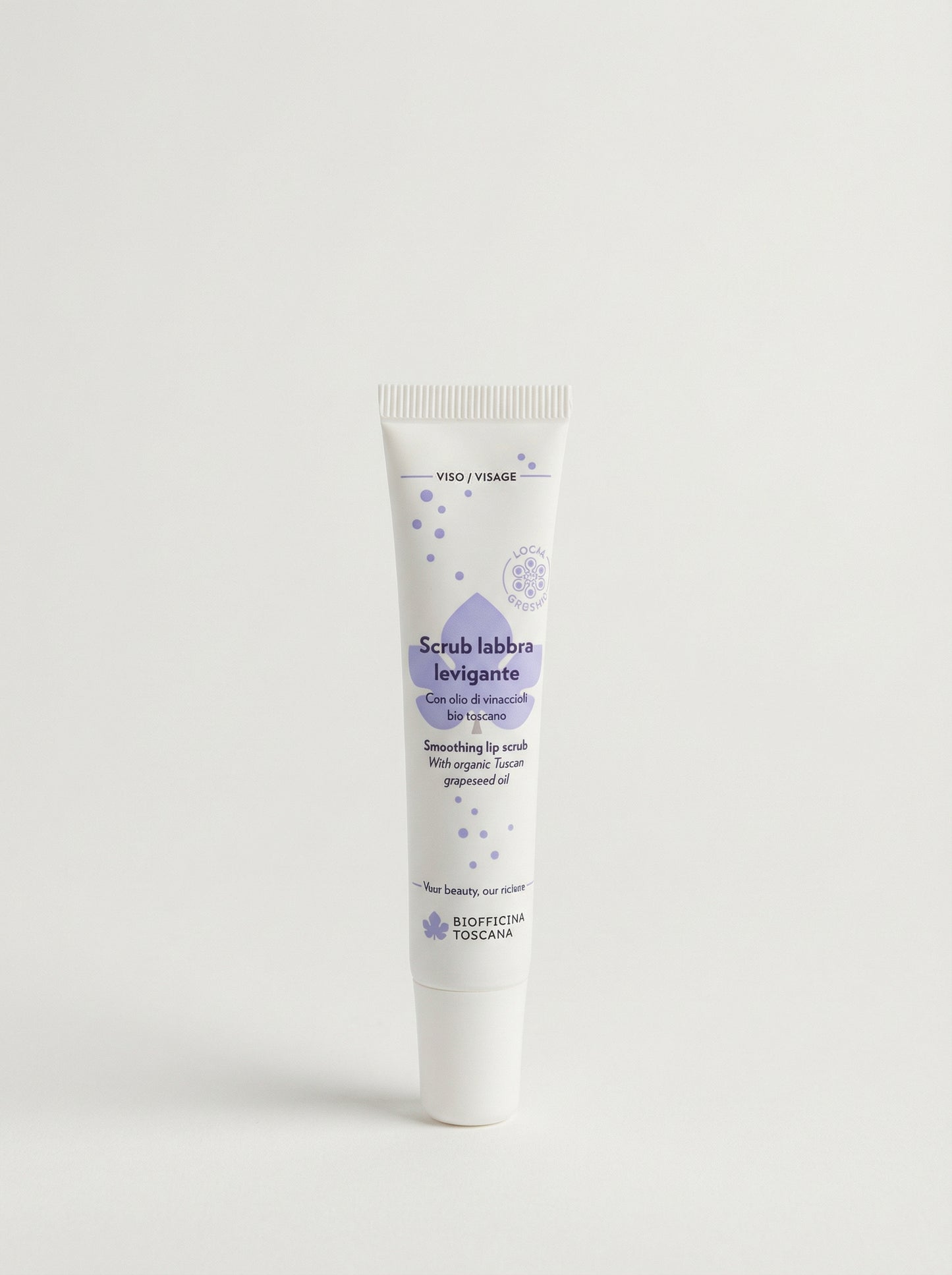 Scrub labbra levigante by Biofficina Toscana — product photo on white background