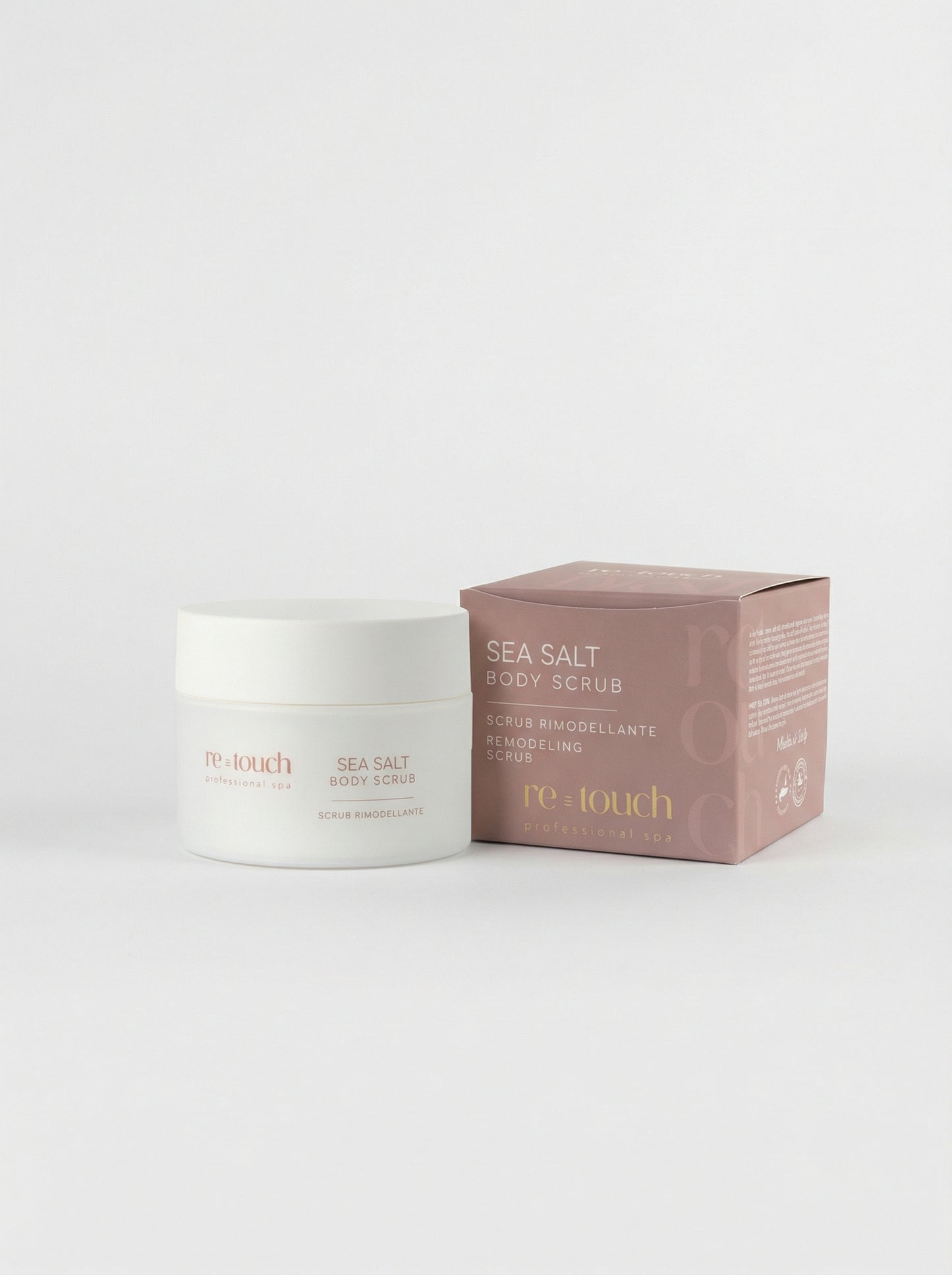 Sea Salt Body Scrub by Eterea — product photo on white background