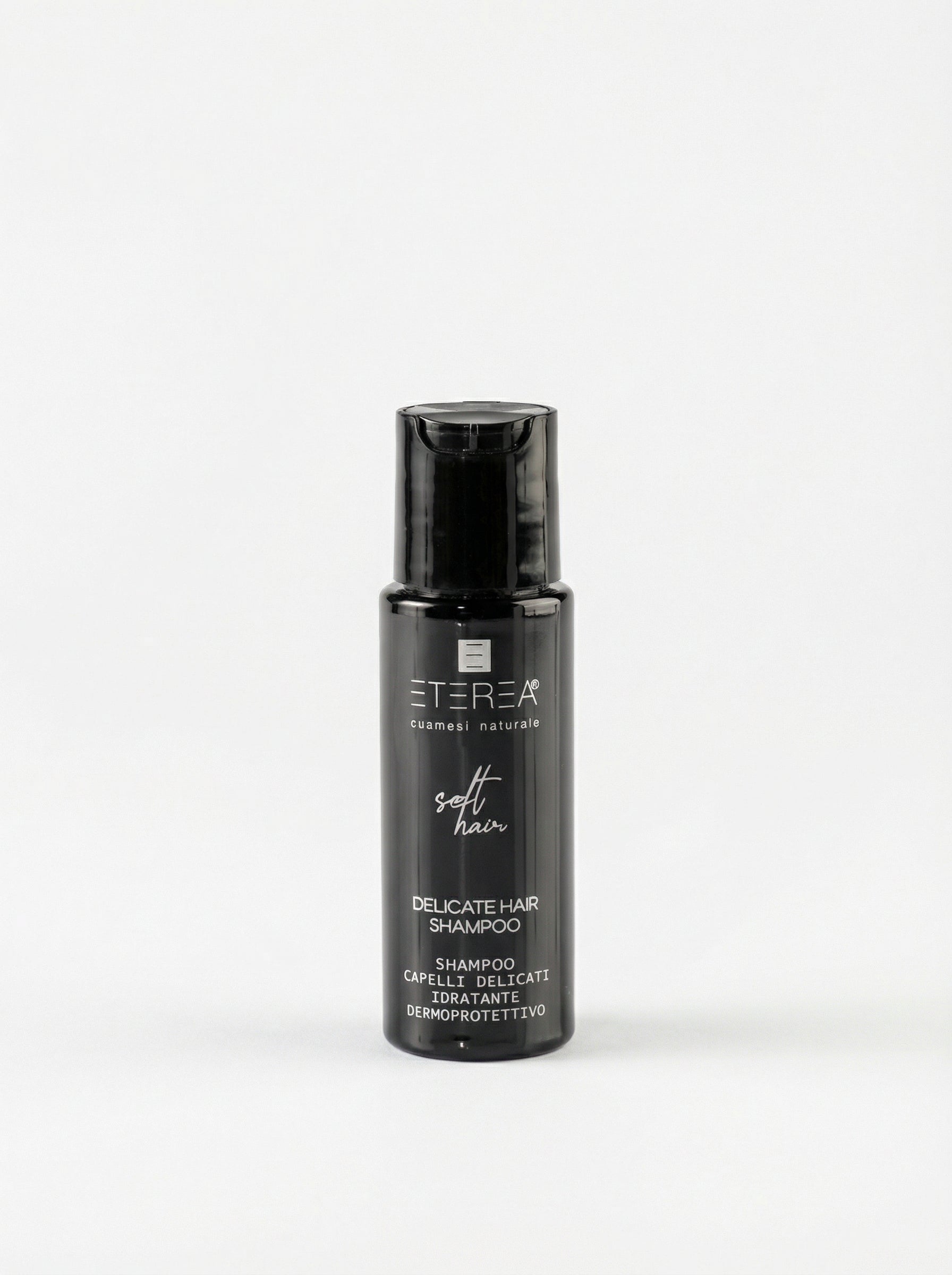 Shampoo capelli delicati idratante dermoprovettivo - Travel Size by Eterea — product photo on white background