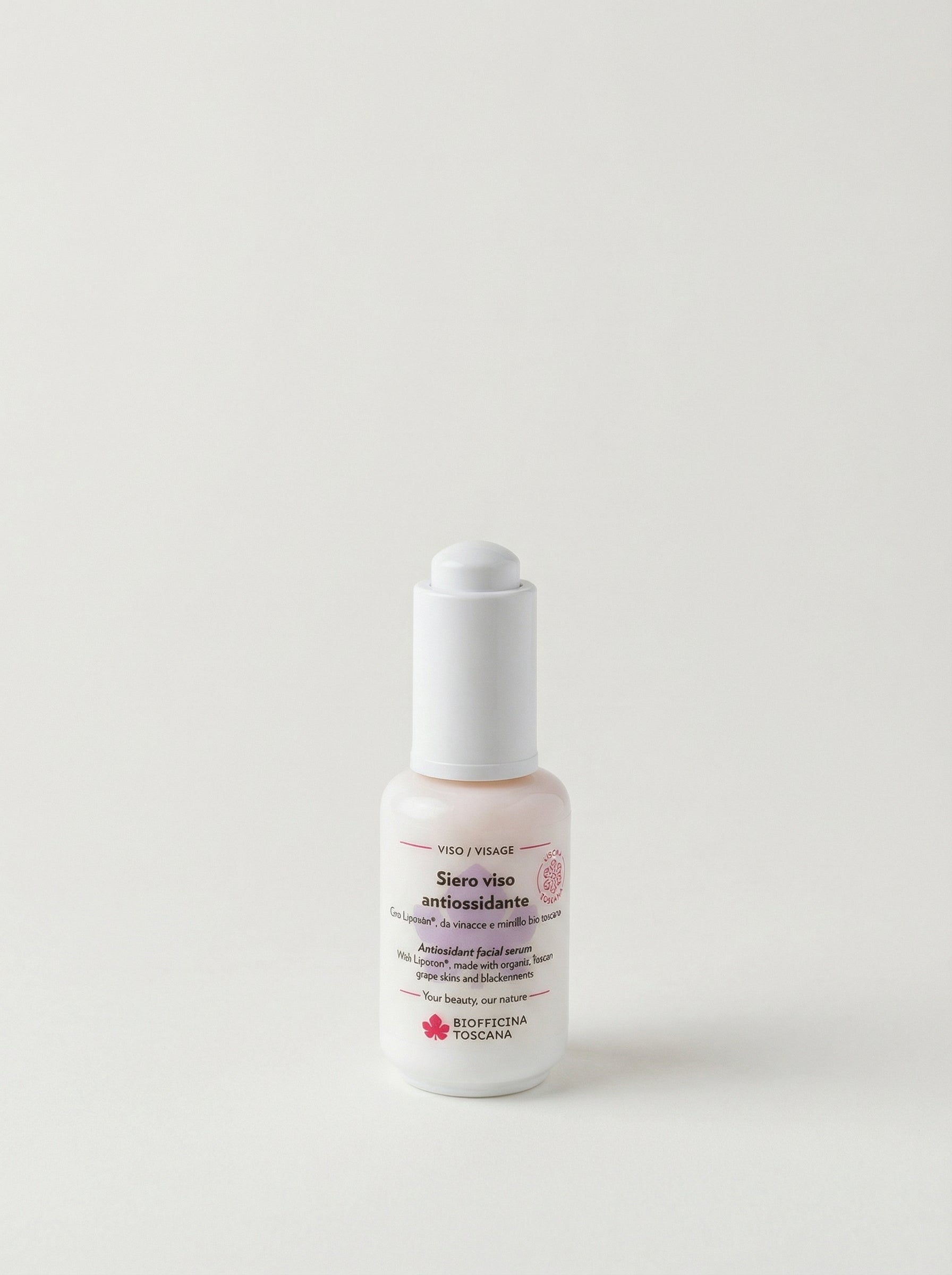 Siero viso antiossidante by Biofficina Toscana — product photo on white background