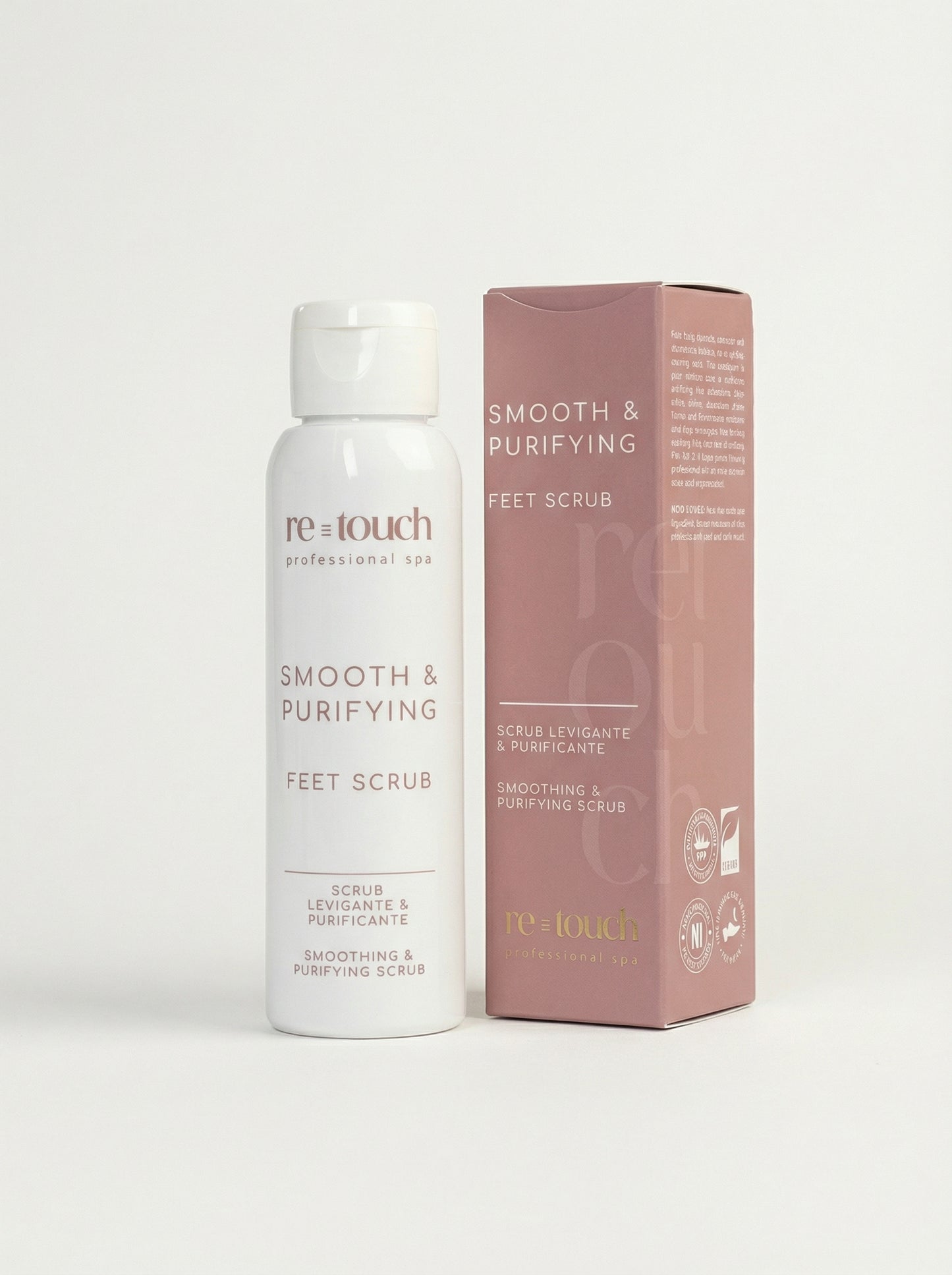 Smooth & Purifying Feet Scrub - Scrub Piedi Setificante e Purificante by Eterea — product photo on white background