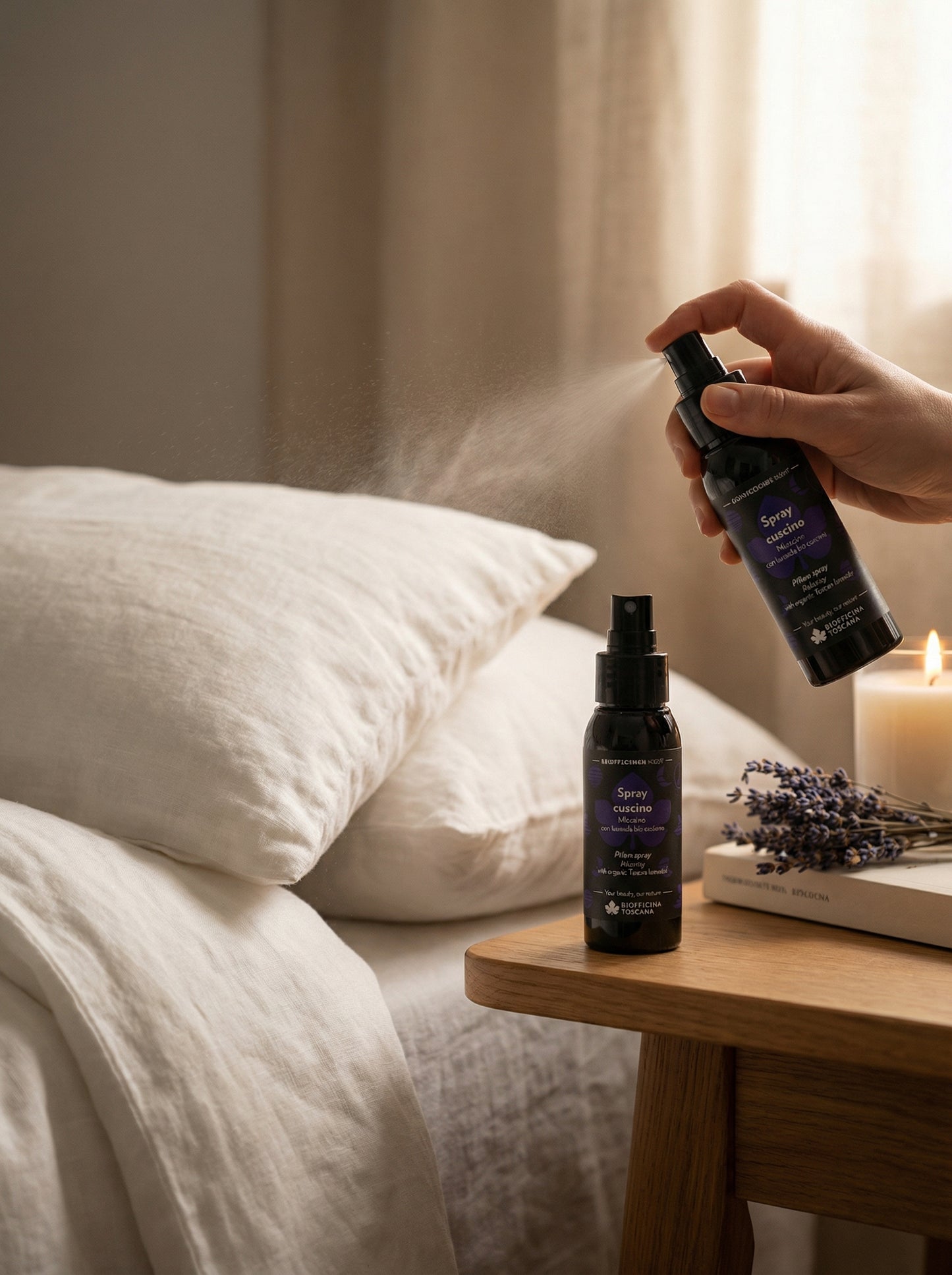Spray cuscino by Biofficina Toscana — hero product photo