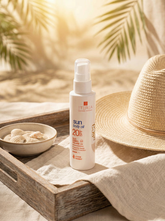 Olio solare corpo - Sun Body Oil 20 SPF by Eterea — hero product photo