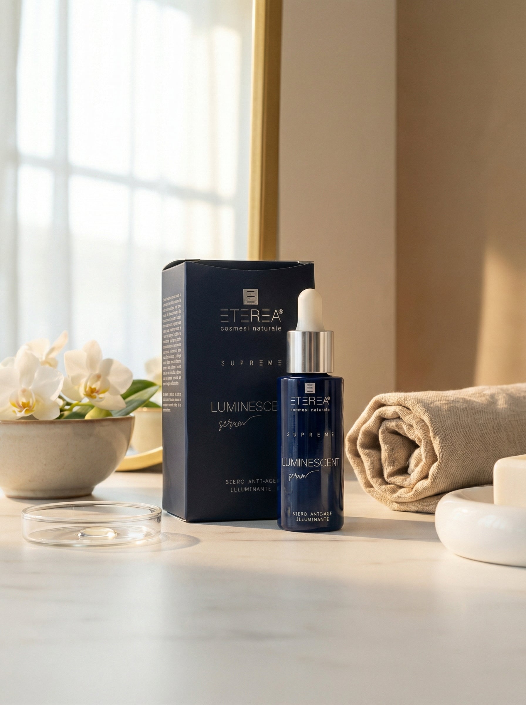 Crema viso Supreme Luminescent Serum by Eterea — hero product photo