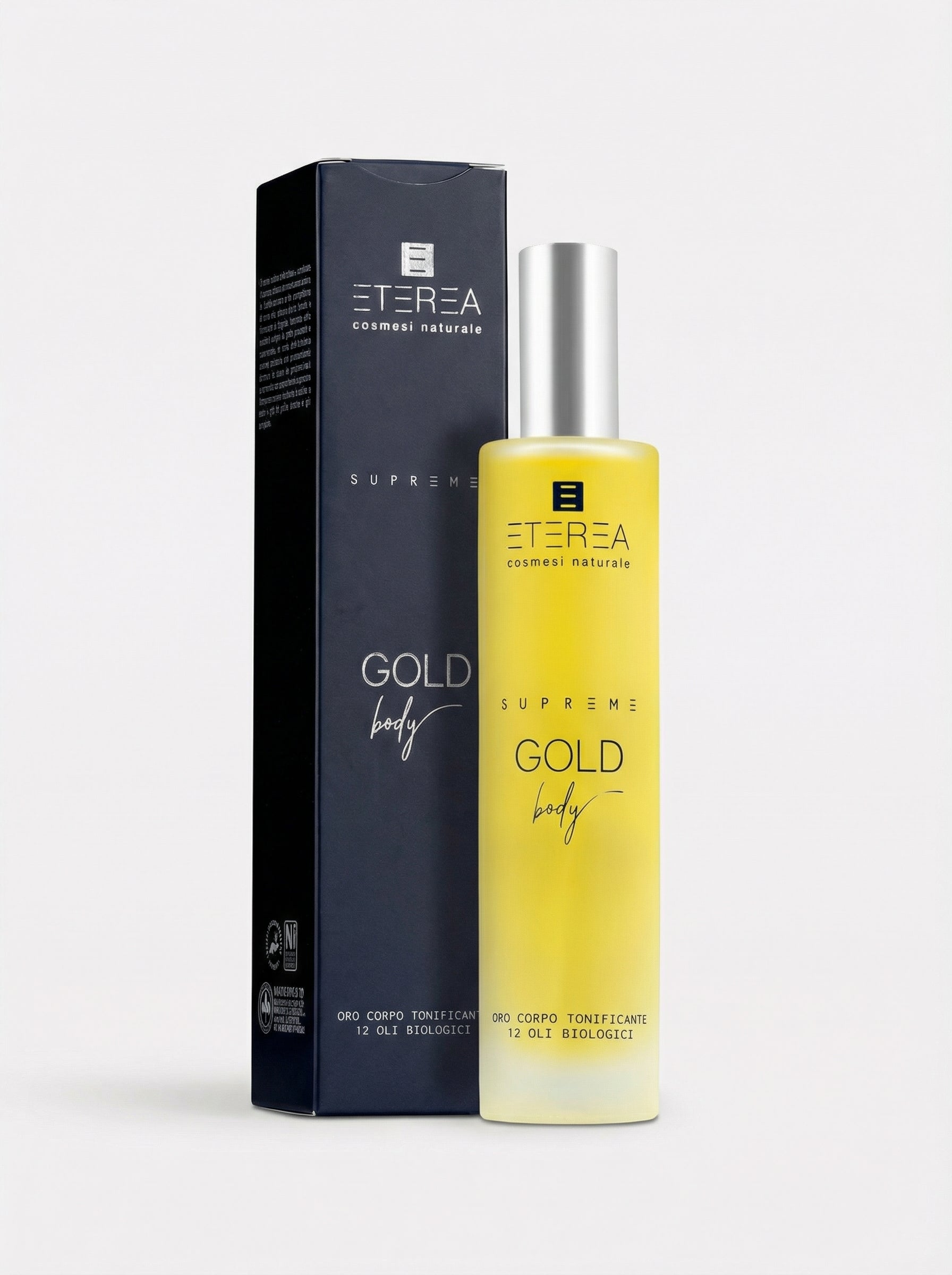 Olio corpo Supreme Gold Body by Eterea — product photo on white background