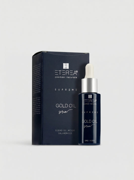 Olio viso Supreme Gold Oil by Eterea — product photo on white background