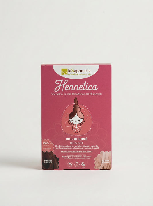 Tinta vegetale rosé Shakti by La Saponaria — product photo on white background