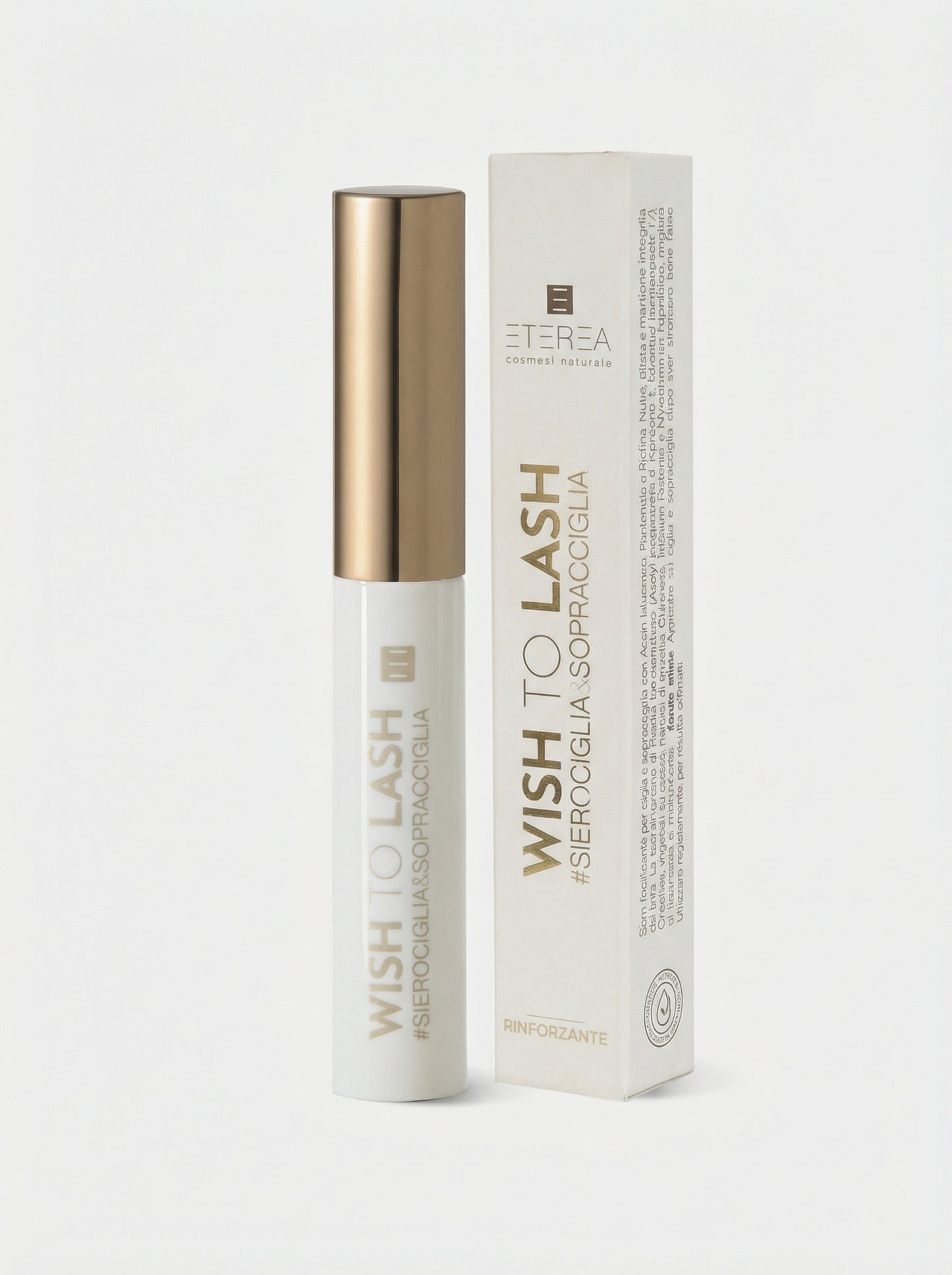 Siero ciglia e sopracciglia Wish to Lash by Eterea — product photo on white background