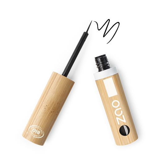 Eyeliner Pennello Naturale Occhi Sensibili