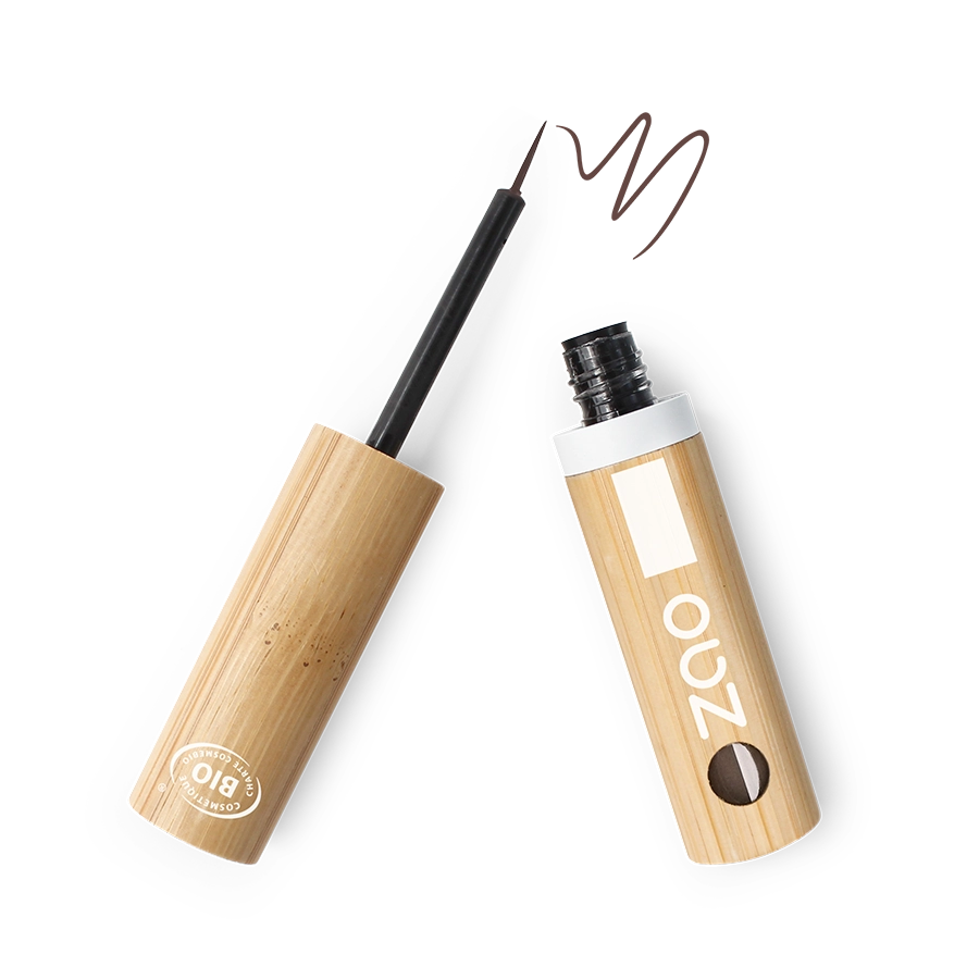 Eyeliner Pennello Naturale Occhi Sensibili