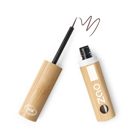 Eyeliner Pennello Naturale Occhi Sensibili