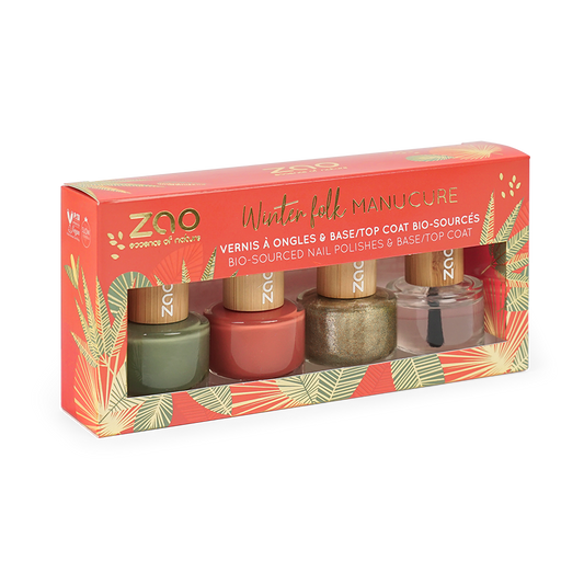 Winter Folk Manicure Set - Set Manicure Vegano Natalizio