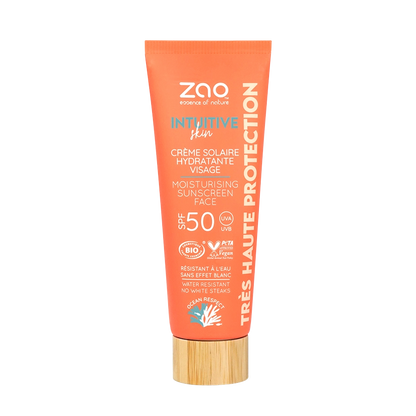 Crema Solare Idratante Viso SPF 50 Protezione Minerale Alta