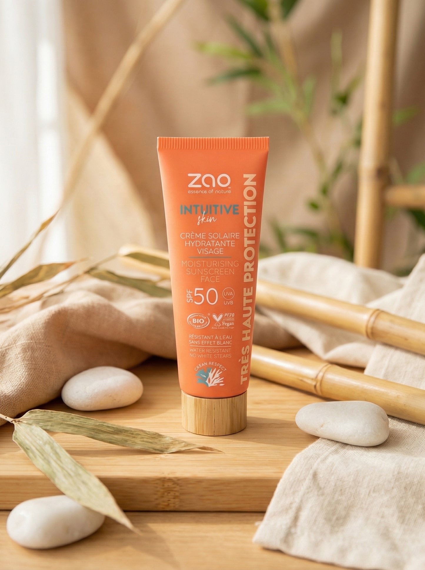 Crema Solare Idratante Viso SPF 50 Protezione Minerale Alta by Zao Makeup — hero product photo